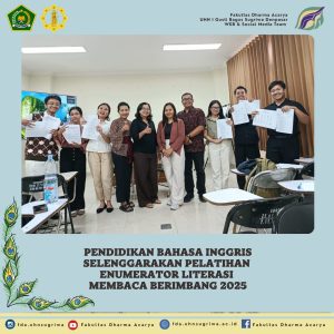 Mahasiswa Pendidikan Bahasa Inggris Ikuti Pelatihan Enumerator Literasi Membaca Berimbang 2025