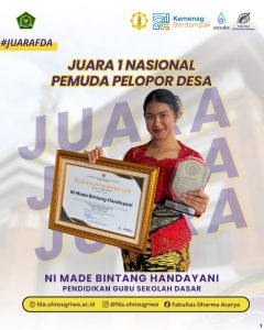 Kemenpora Bersama Kemendesa PDTT Nobatkan Ni Made Bintang Handayani Sebagai Juarai 1 Nasional Pemuda Pelopor 2025