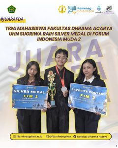 Tiga Mahasiswa UHN Sugriwa Raih Silver Medal pada Lomba Esai Ilmiah Forum Indonesia Muda 2