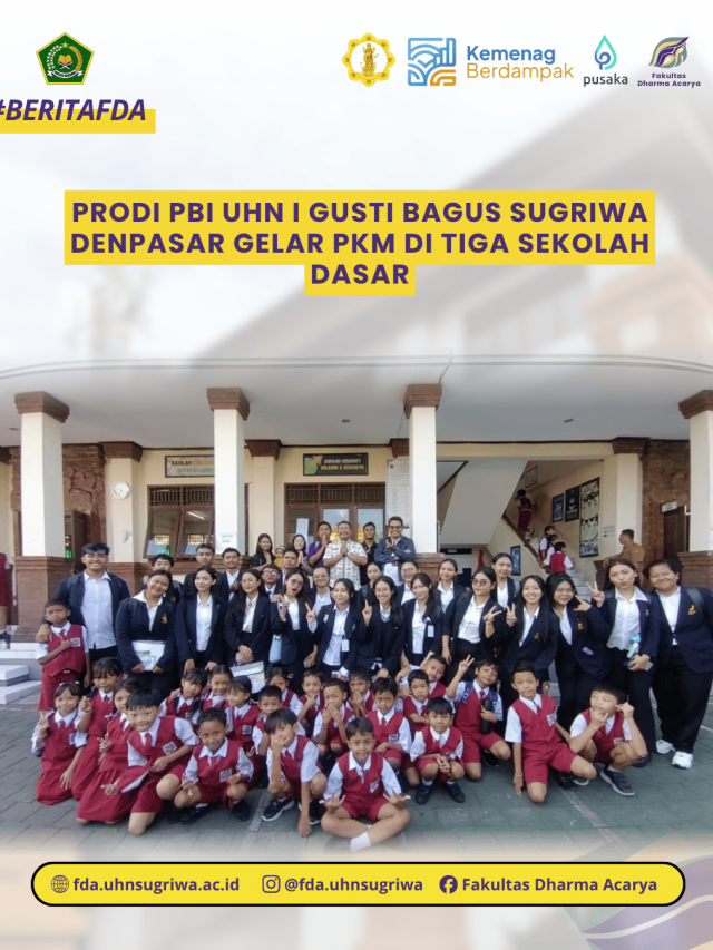 Prodi PBI UHN I Gusti Bagus Sugriwa Denpasar Gelar PkM di Tiga Sekolah Dasar