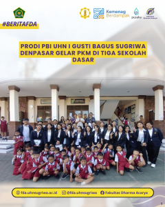 Prodi PBI UHN I Gusti Bagus Sugriwa Denpasar Gelar PkM di Tiga Sekolah Dasar